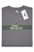 Polera Lacoste Le Club con estampado verde