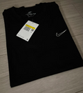 Polera Nike Outline Swoosh Black
