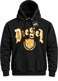 Polerón Diesel Gothic Crest Hoodie Black