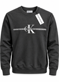 Polerón Calvin Klein Jeans Logo Tape Black