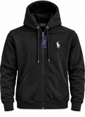Polerón Polo Ralph Lauren Full Zip Hoodie Black